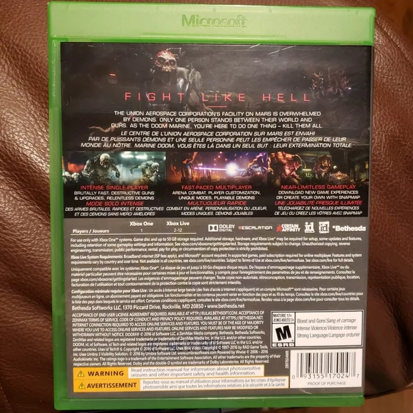 Doom XBox One - Picture 2 of 3